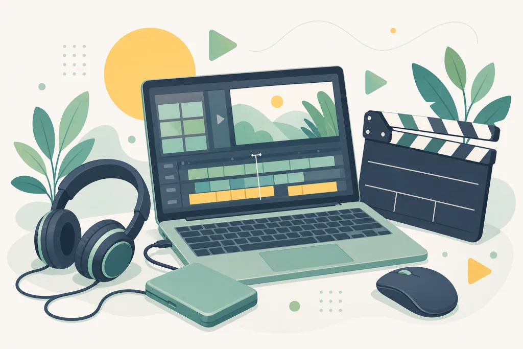 Portada: Video y motion graphics — reels, intros y animación 2D
